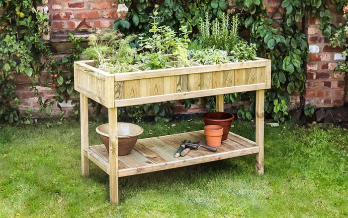 Raised Herb Planter