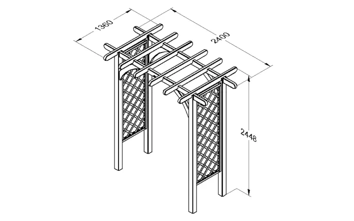Large Ultima arch dimensions