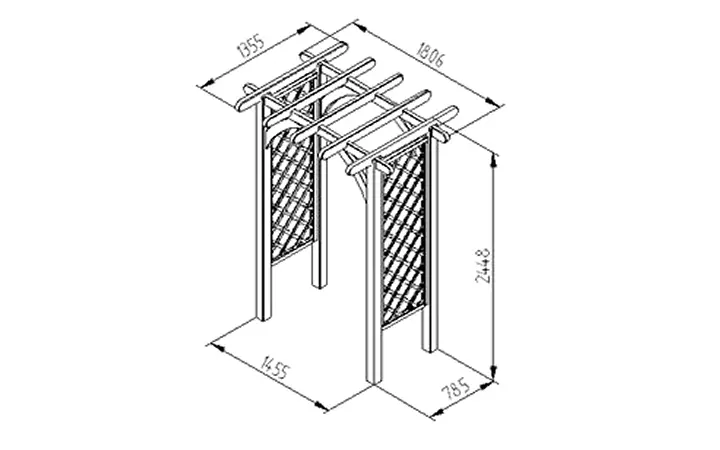 Ultima arch dimensions